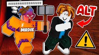 I JUKED MRDIE ON HIS LIVESTREAM! (ROBLOX FLEE THE FACILITY)