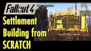 Settlement Building From SCRATCH | Fallout 4 | xBeau Gaming