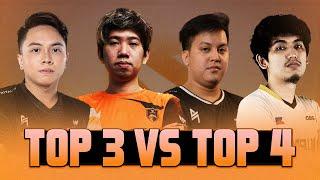 TOP 3 vs TOP 4 RANKED GAME MATCH - NATSUMI, KUKU, KARL vs PAPARAZZI AND JWL