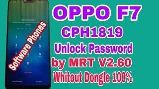 OPPO F7 CPH1819  A_34 Remove password by MRT V2.60 Okay 100%