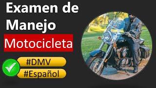 Examen de Manejo de Motocicleta DMV 2024 - Español