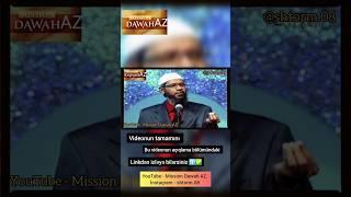AZADLIQ LOZUNQU. Dr. Zakir Nayk.