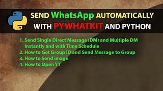 Send Whatsapp Message Automatically with Python