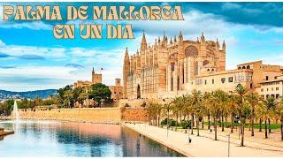 PALMA DE MALLORCA  EN UN DIA CON CRUCERO