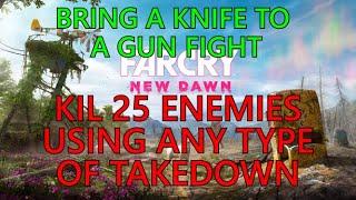 Far Cry New Dawn: Bring A Knife To A Gun Fight Trophy Guide