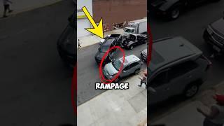 Brooklyn Road Rage: Man Hijacks Tow Truck and Goes on a Rampage #shorts