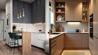 Modern 100 Small Kitchen Cabinets Design Ideas 2025 | Home Interior Small Space For Kitchen Design