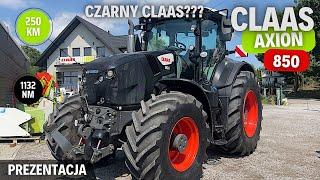 CLAAS AXION 850 - czarny koń w przedziale 200 - 300 KM | Prezentacja / test ciągnika