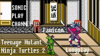 Teenage Mutant Ninja Turtles 2  Прохождение / Longplay  (NES, Famicom, Dendy)