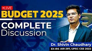 Budget 2025 - Complete Analysis for UPSC CSE!