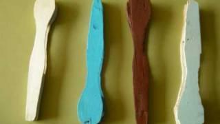 Cucharas de madera. Wooden spoons