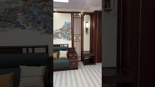 Timeless beauty solid wood TV feature wall#shortvideo