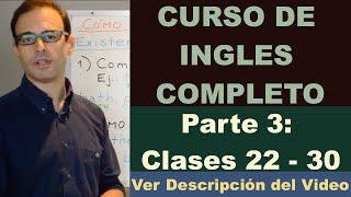 Como Aprender Ingles desde Cero - Clases Ingles Nro. 22-30