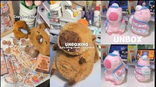 [TikTok] Unbox những móm đồ Capybara | Gấu Bông Capybara,Chén Bát Capybara,Hình Dán Capybara