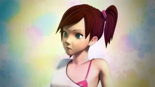 Girl 3d model / 3d модель девушки.