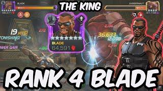 7 Star Rank 4 Blade - THE 2017 GOD TIER KING - 2025 Gameplay - Marvel Contest of Champions