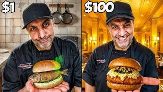 $1 vs $100 Fish Sandwich