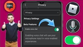 How to Get ROBLOX VOICE CHAT (update 2025) | How to Enable Voice Chat on Roblox