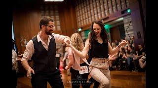 Uriya Rosenbaum & Anastasiia Babakhan - 1st place Advanced JnJ - Warsaw Halloween Swing 2021