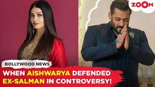 When Aishwarya Rai SUPPORTED ex-Salman Khan during a CONTROVERSY due to THIS reason!