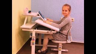 Детский комплект растущей мебели (парта и стул) Study Desk-Smart А311