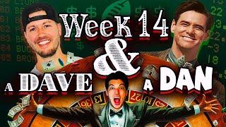 a DAVE & a DAN Week 14: "Top of the Mornin, Mr. McCormick  " |  NFL Sniffs, Picks & Parlays