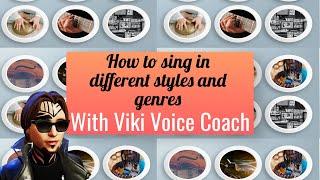 Voice Coaching 101 | #47 How to sing in different styles #vikivoice #powerofvoice