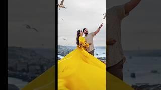 Aroob jatoi photoshoot  in turkey #turkey#yellowcolour  #photographyposes #aroobjatoi #trending