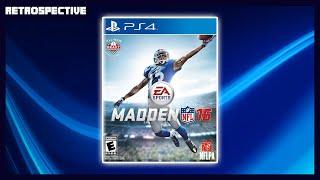 Madden NFL 16 Doesn't Make Sense