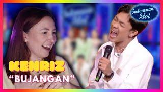 Kenriz "Bujangan" | Indonesian Idol 2025 Spektakler Show 5 | Mireia Estefano Reaction Video