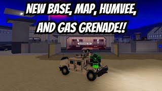 NEW MAP, BASE, GAS GRENADE, AND HUMVEE REWORK IN WAR TYCOON