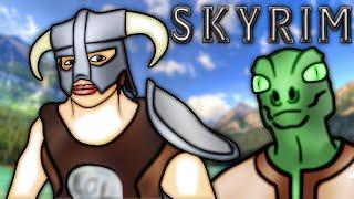 За Мной Следят ОНИ в Skyrim! | SergeyRed