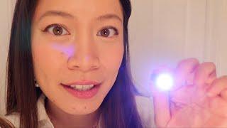 ASMR Cranial Nerve Examination Upclose Roleplay