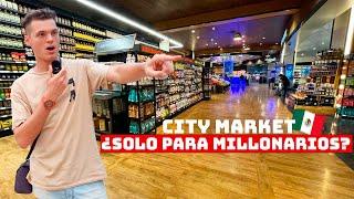 Asi es el SUPERMERCADO más LUJOSO de MÉXICO |  El CITY MARKET es una LOCURA TOTAL