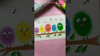 diy art for kids | cute birds drawing #diyart#cuteart#art#cutebirds#drawing#easydrawing#artforkids