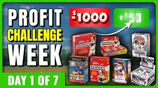 PROFIT CHALLENGE WEEKFUN START!! TWO 2025 HERITAGE HOBBY BOXES - DAY 1 OF 7