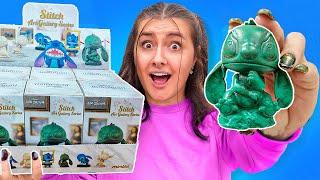 Unboxing an ENTIRE CASE of MYSTERY Stitch art gallery series!!!