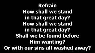 "God's Judgment Against Sin," presented by Elder Stanford Stone