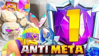 INSANE Golem Deck DESTROYS the Current Meta! | Best Anti-Meta Deck Clash Royale 2025