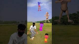 boy to dancing frog,, joker,, gorilla & dame tu cosita - magic vfx #trending #shorts #maskboydk