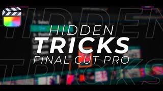 Hidden Tricks in Final Cut Pro X | Useful Hotkeys in FCPX