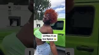 Lil Nas X as Ice Spice 