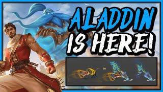 ALADDIN IS HERE AND HE'S GONNA BE INSANE! - SMITE 2