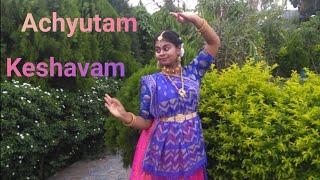 Achyutam keshavam krishna damodaram | Janmashtomi dance | krishna bhajan | Tanima Creation |