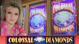 Colossal Diamonds Largest Old School 3 Reel Slot Machine in the Casino