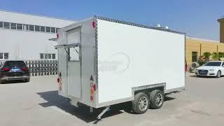 WEBETTER mobile food trailer for coffee, ice cream... #foodtruck #factory #fastfood #makemoney