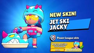 Buying Jet Ski Jacky!! After 50 WINS!! - Brawl Stars