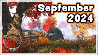 September 2024 in The Elder Scrolls Online - Free stuff, events and news for this month!