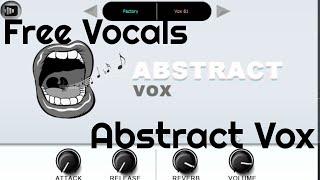 Free Vocals - Abstract Vox by Digital Pro Sounds (No Talking)