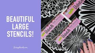 Large Stencils for Your Next Project! | Crafter's Workshop